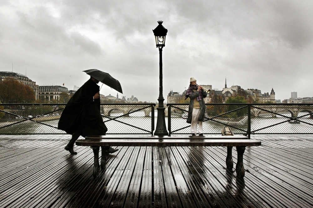 Художник, что рисует дождь... Christophe Jacrot: красота в ненастье