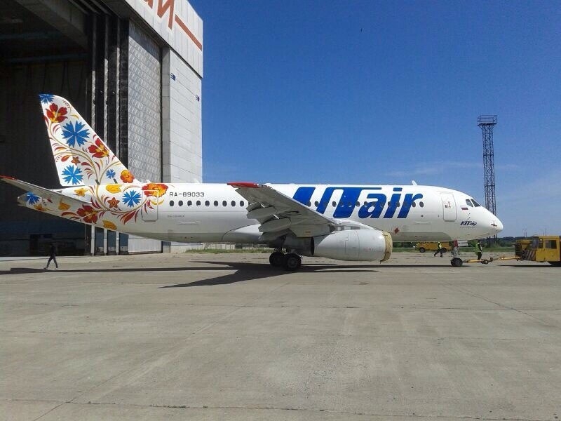 Сухой Суперджет 100 для Utair