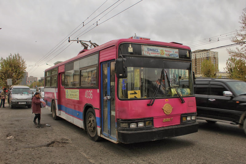 Улан-баторский троллейбус