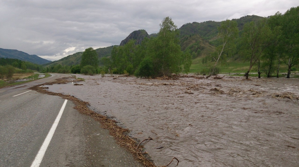 Наводнение на Алтае