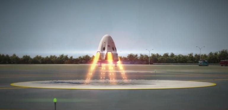 Илон Маск представил пассажирскую версию космического корабля Dragon