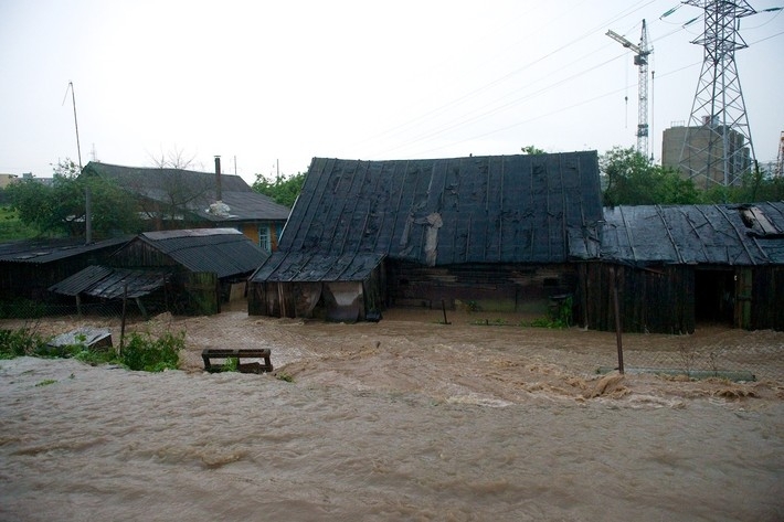 Минск снова затопило 