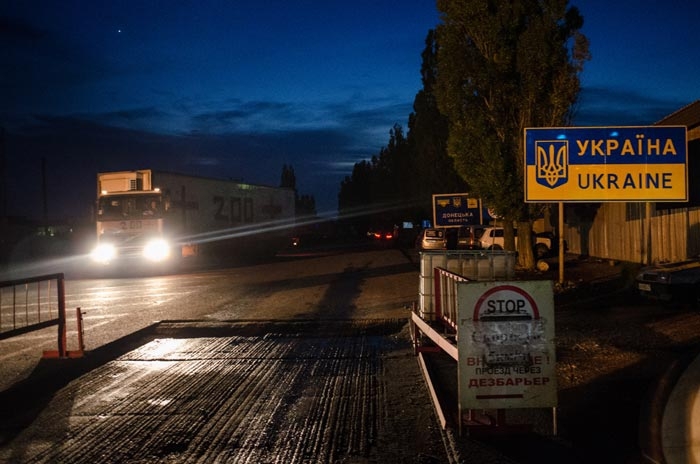 Как в рефрижераторе вывозили убитых в Донецке российских наемников