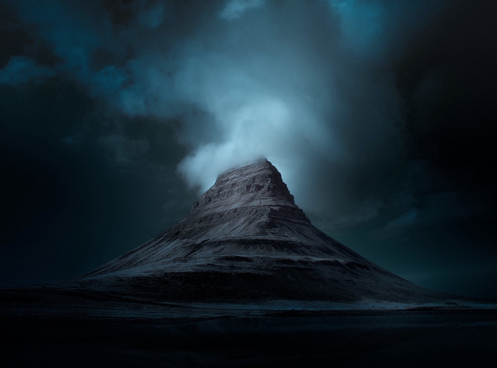 Потрясающие инфракрасные фотографии исландских пейзажей