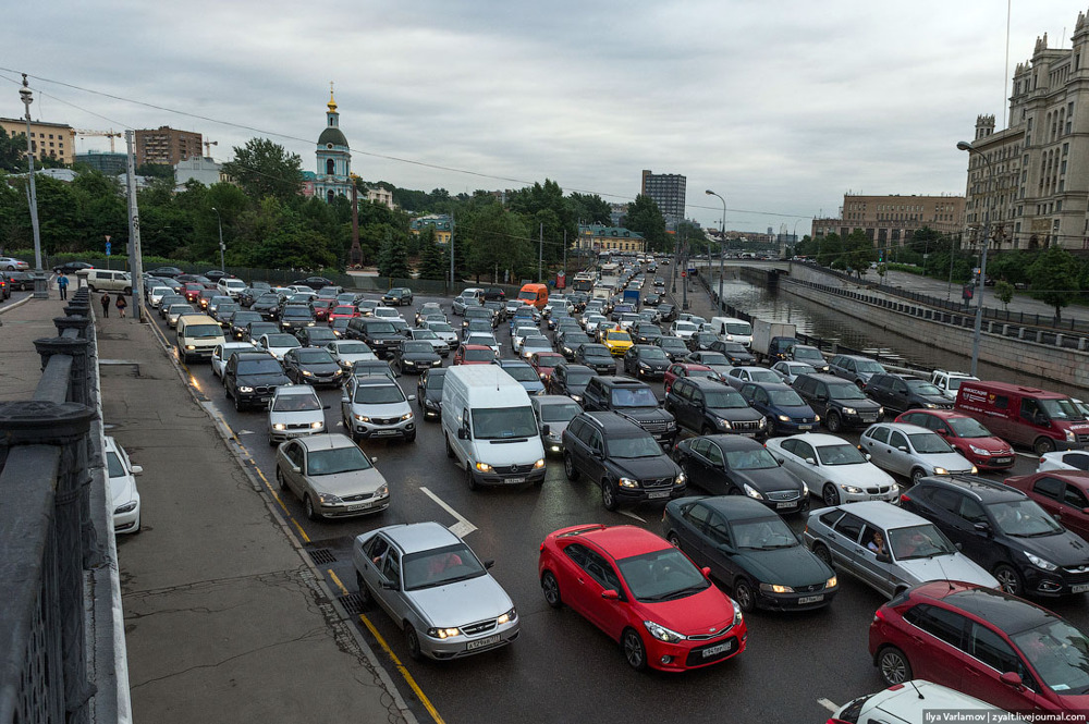 Москва - Пробки