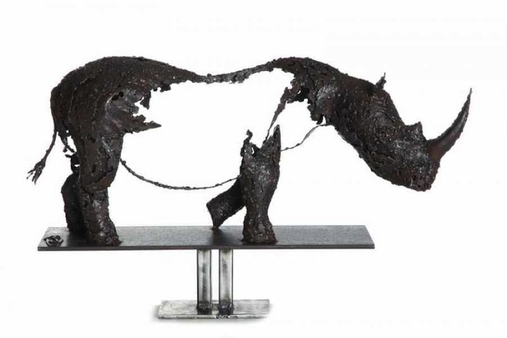 Исчезающие скульптуры животных