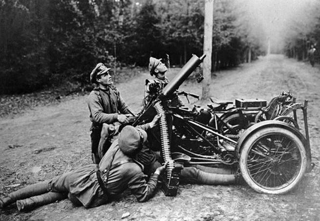 Мотоциклы в России в начале XX века.