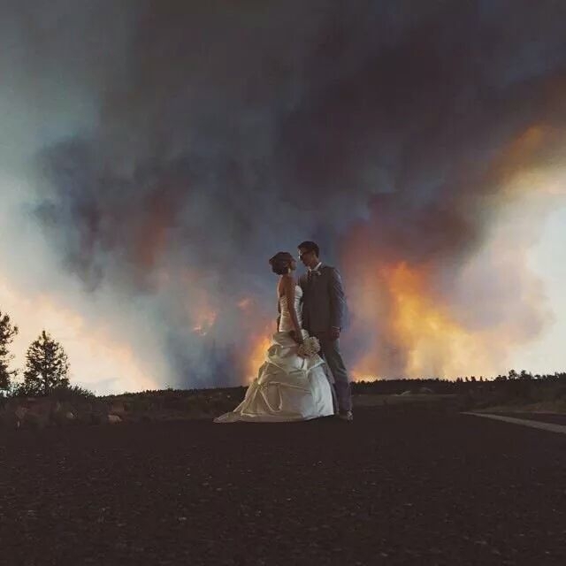 Свадьба во время пожара