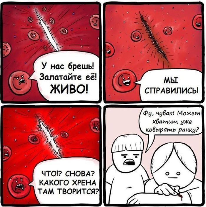 Смешные комиксы 