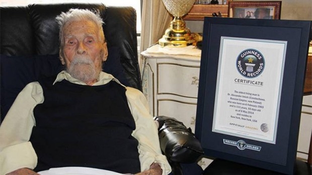 Скончался самый пожилой  мужчина в мире