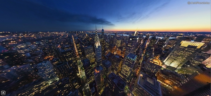 Невероятные 360-градусные воздушные панорамы