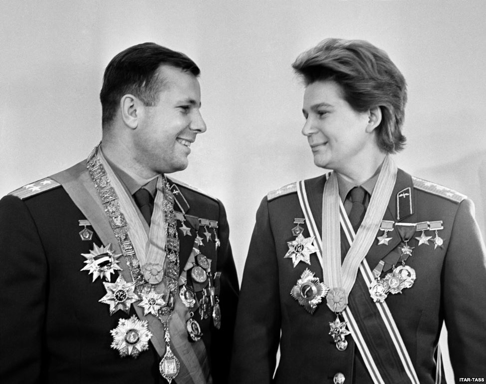 16 июня 1963г. состоялся космический полёт  Валентины Терешковой.