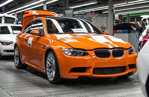 Bmw M3 умеет летать