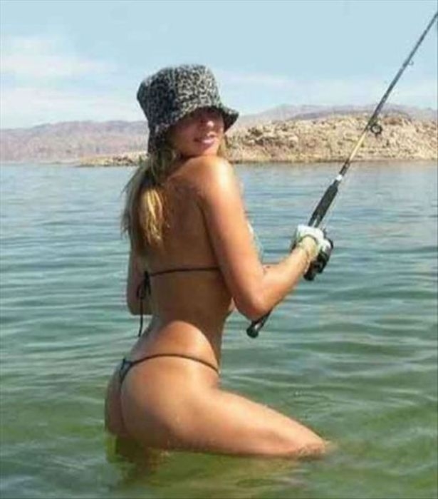 Девушки на рыбалке