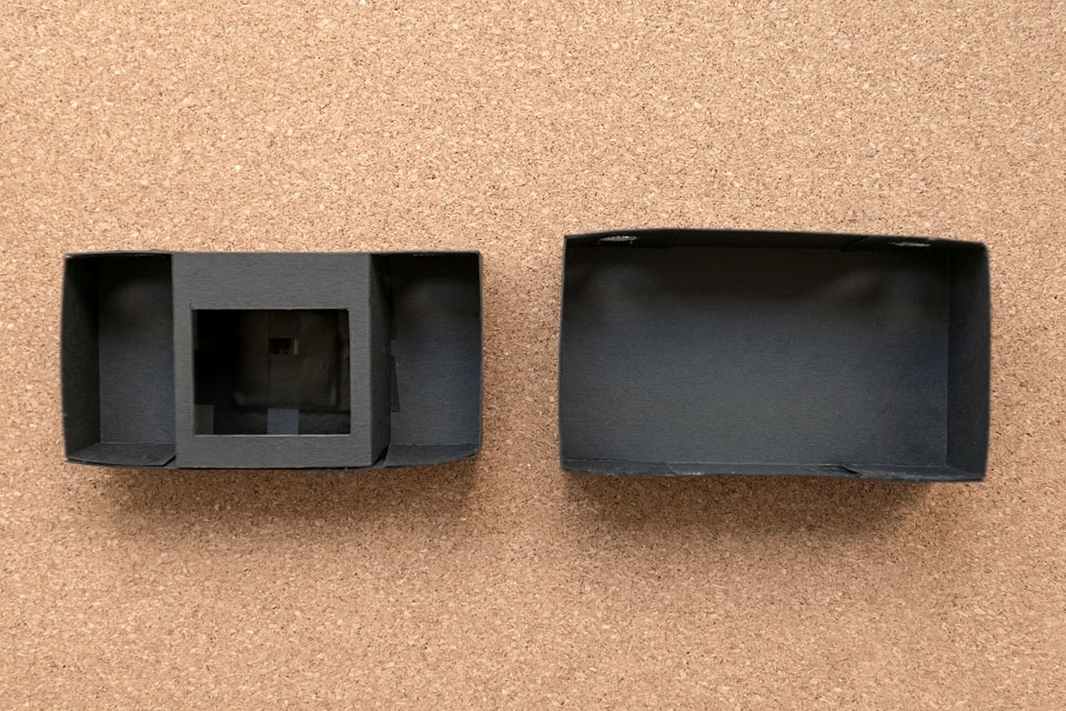 Лаборатория: фотокамера из картона своими руками
