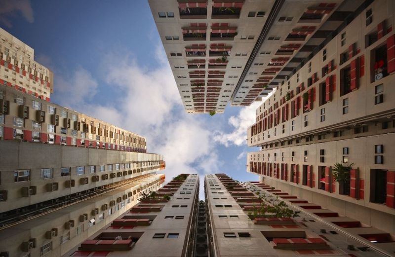 Головокружительные фотографии небоскребов Гонконга