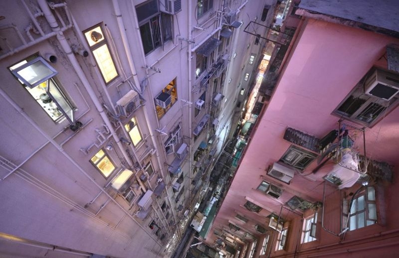 Головокружительные фотографии небоскребов Гонконга
