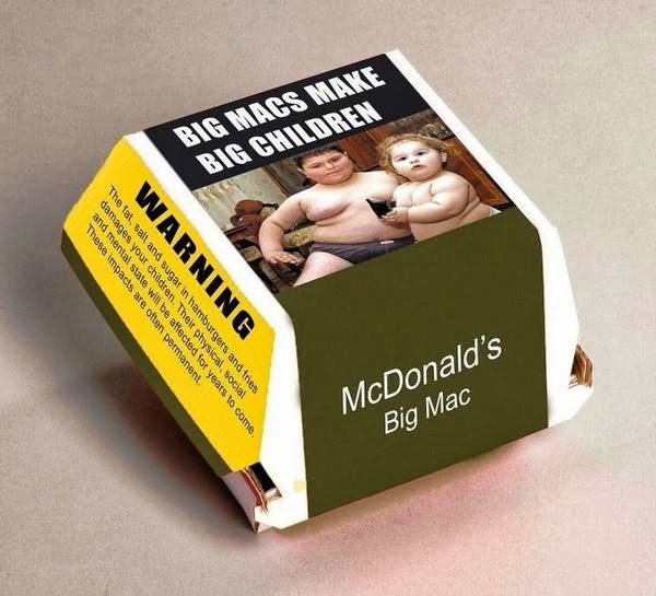 Если бы МакДак упаковывал бутеры как сигареты...