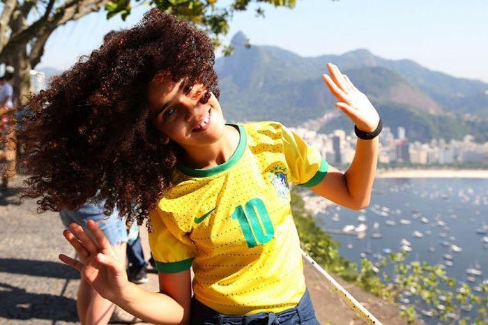 Самые яркие болельщики на Чемпионате мира по футболу в Бразилии