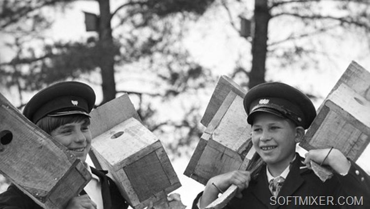 Во что одевались советские школьники