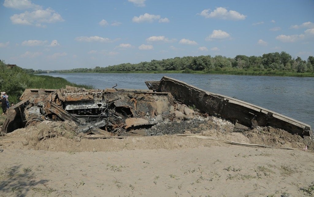  Подъем КВ-1 из реки Дон