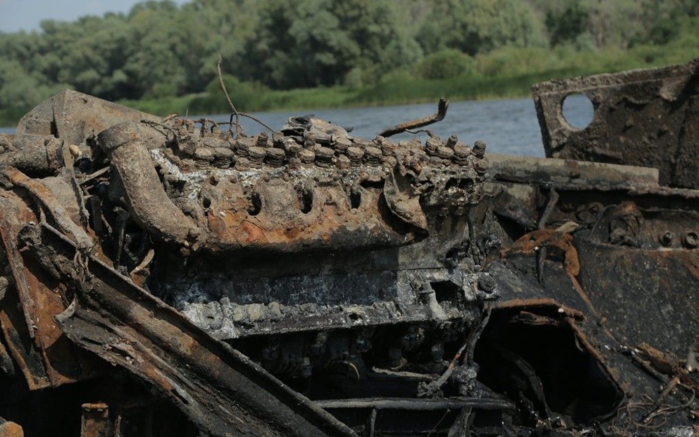  Подъем КВ-1 из реки Дон