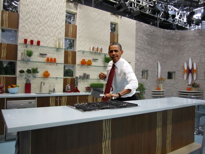 Фотожабы Барака Обамы, играющего в настольный теннис 