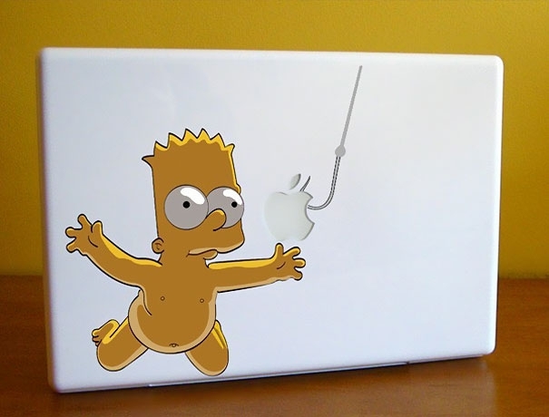 Наклейки на macbook