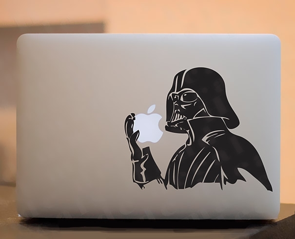 Наклейки на macbook