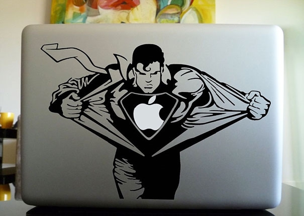 Наклейки на macbook