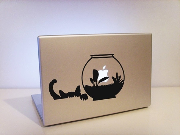 Наклейки на macbook