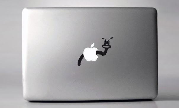 Наклейки на macbook