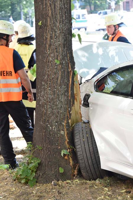 В Германии разбили BMW М4