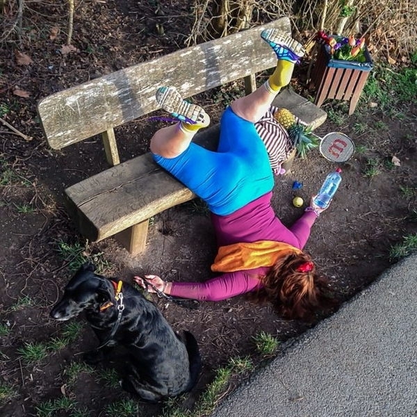 «Как падают люди» — концептуальный и забавный проект Сандро Джиордана