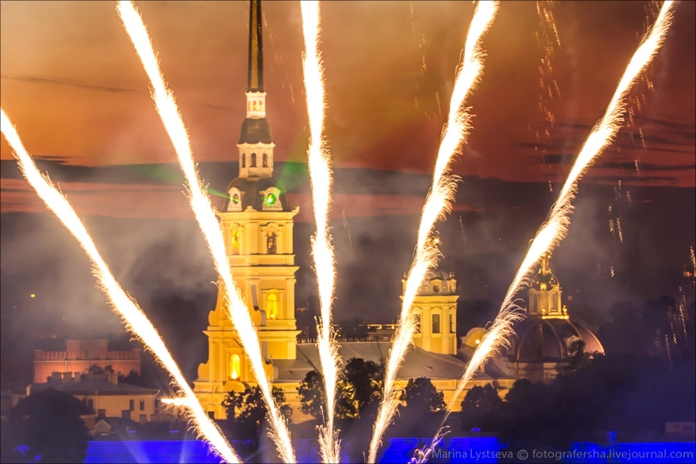 Алые паруса 2014 в Петербурге