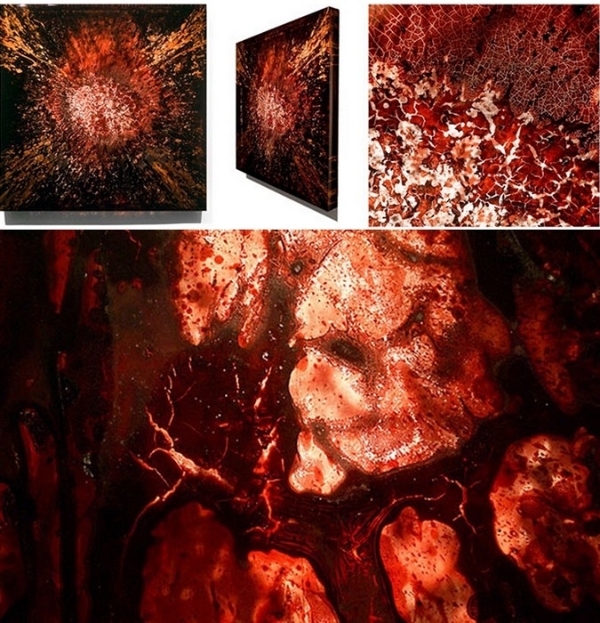 Картины из крови