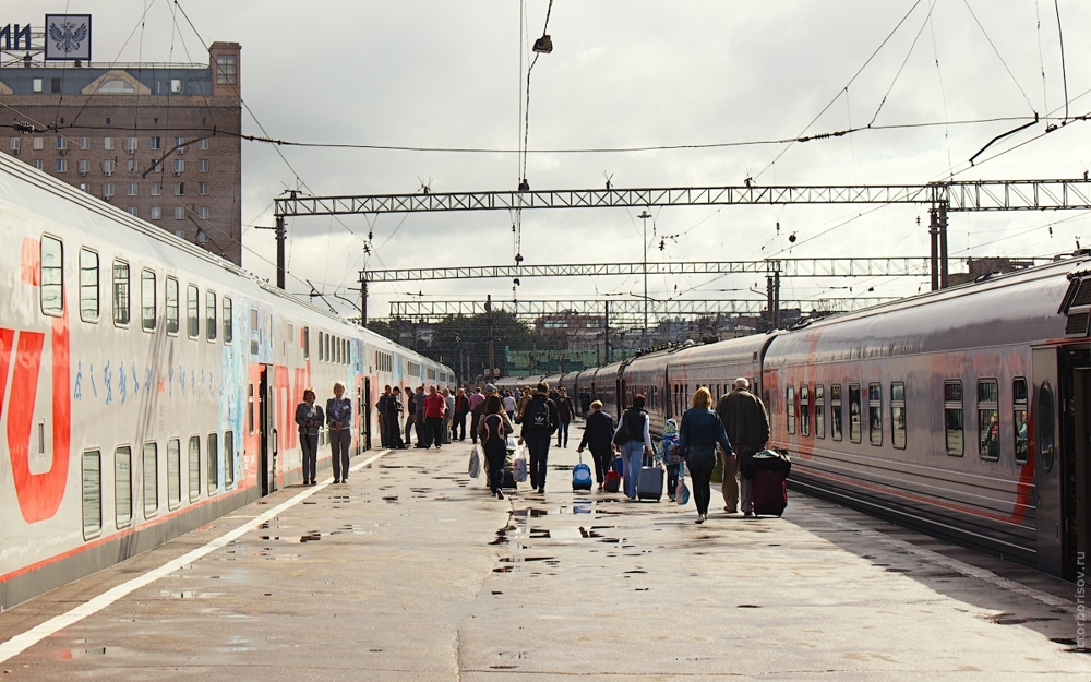 Как выглядит двухэтажный поезд Москва–Адлер изнутри 
