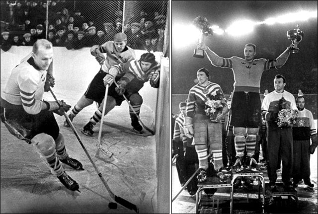 Чемпионат мира по хоккею 1957 года в Москве. 