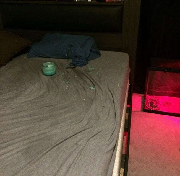 Последствия секса со свечой на спинке кровати