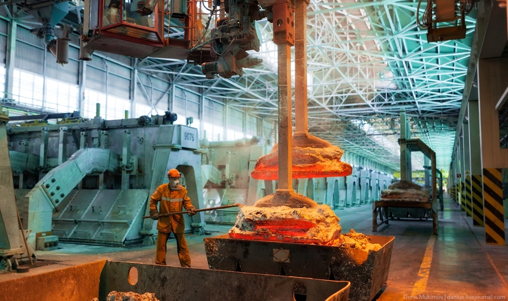 Экскурсия по Хакасскому алюминиевому заводу
