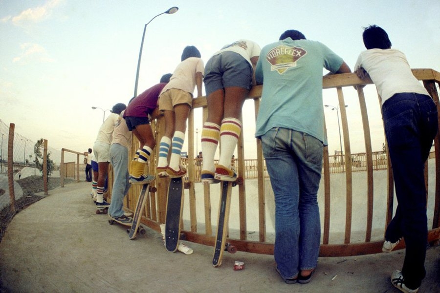 Скейтбордисты 70-х