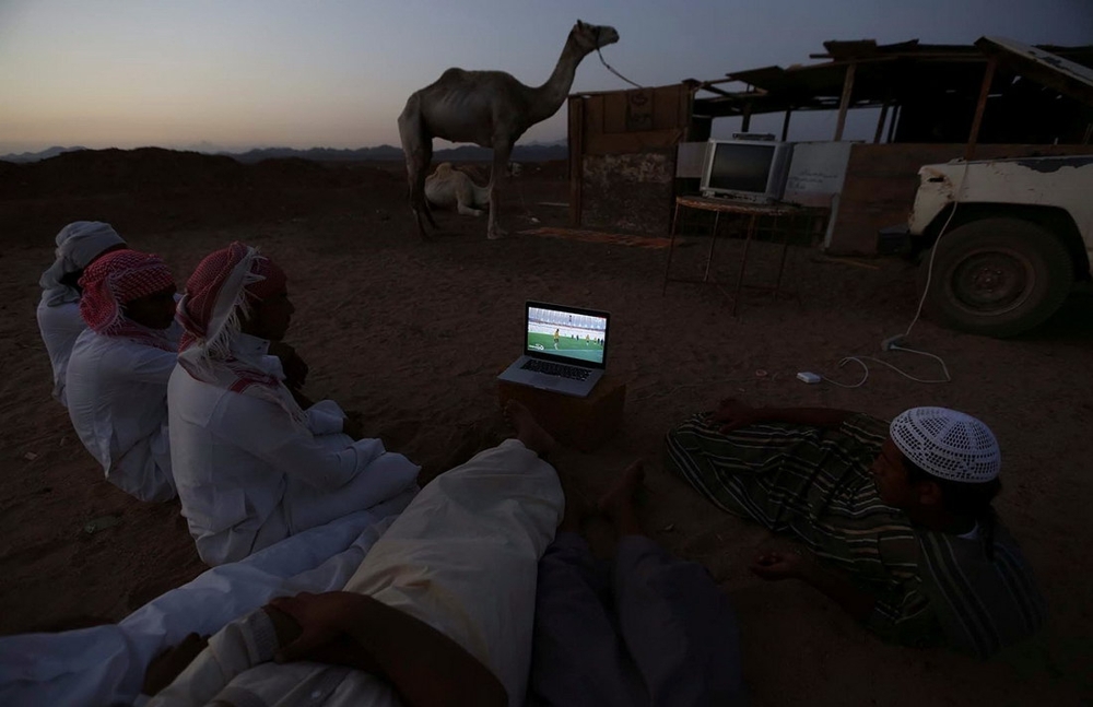 Футбол в пустыне
