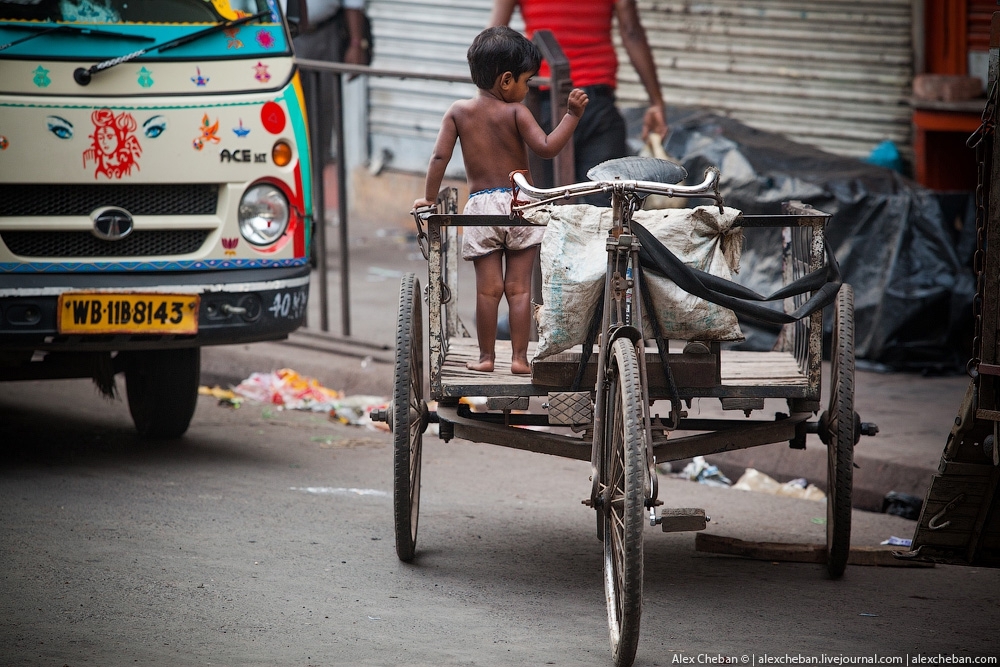 Калькутта. Утро индийского бездомного