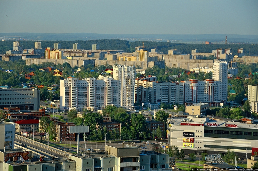 Высотный Екатеринбург.