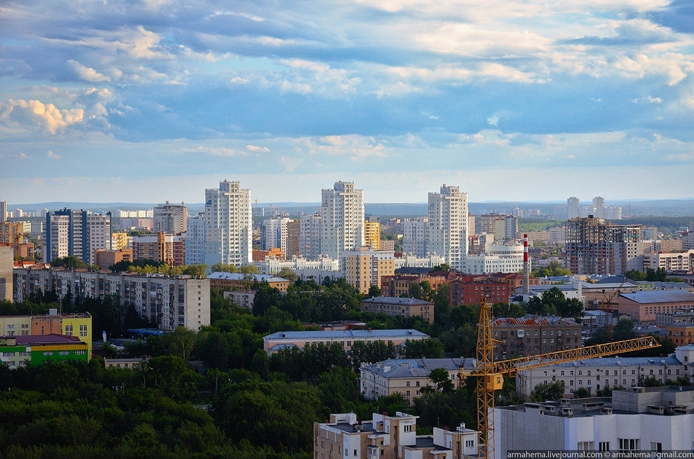 Высотный Екатеринбург.