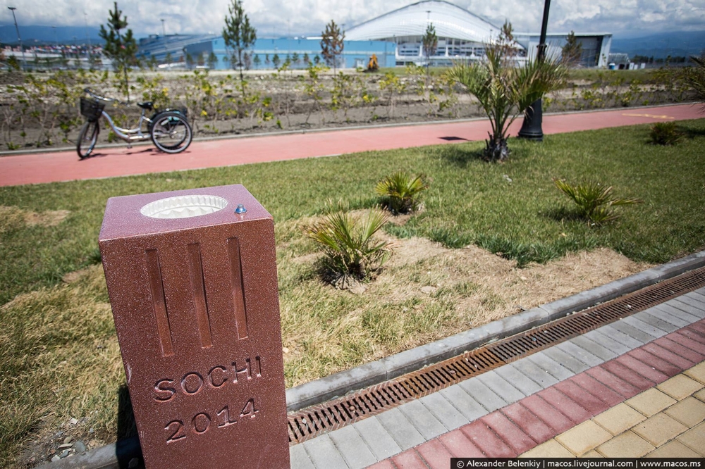 В Сочи на месте Олимпийской деревни появился курортный район