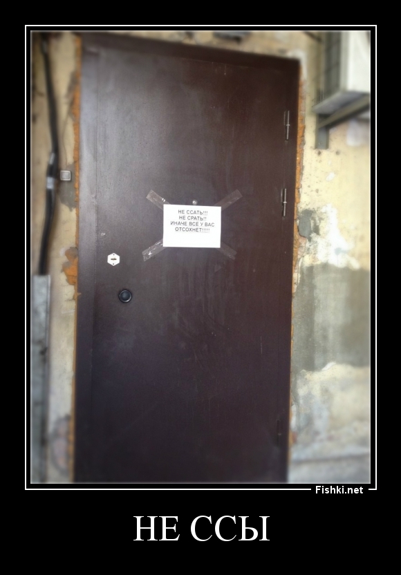 не ссы
