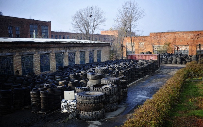 Завод по утилизации и переработке автомобильных шин