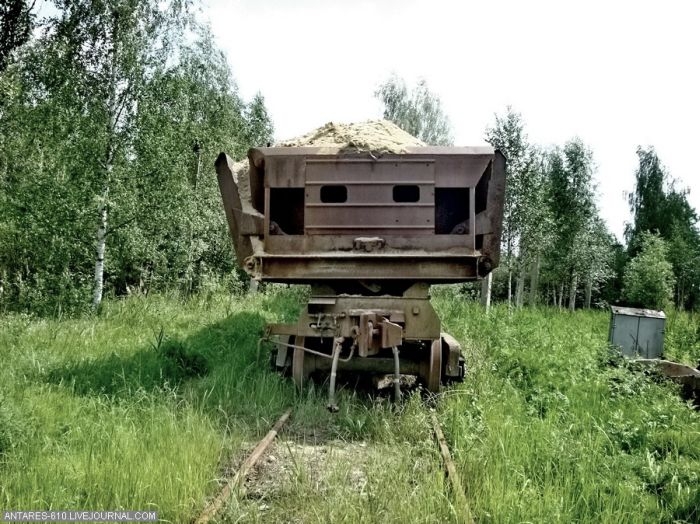 Фоторепортаж с кладбища поездов в Воскресенске.