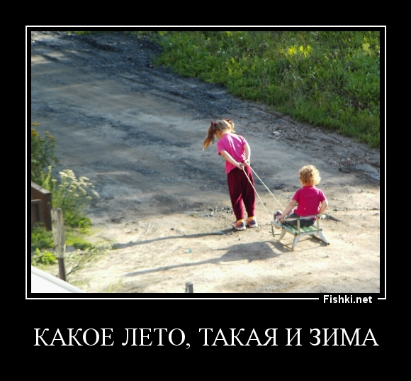 Какое лето, такая и зима